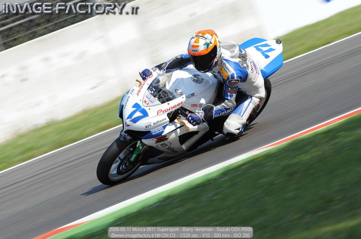 2008-05-11 Monza 0911 Supersport - Barry Veneman - Suzuki GSX-R600